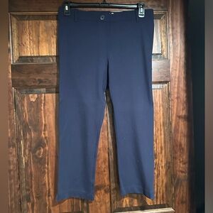 Women’s Betabrand size L, navy blue work pants, jeggings, yoga pant capri